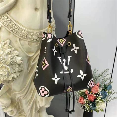 louis vuitton canvas bucket bag|louis vuitton neonoe mm bag.